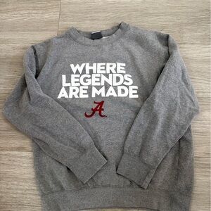 Gray 'Where Legends Are Made' Alabama Sweatshirt